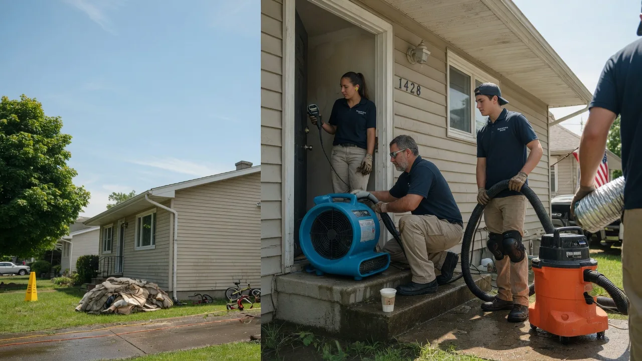 Water Damage Restoration in Pennville, IN near me